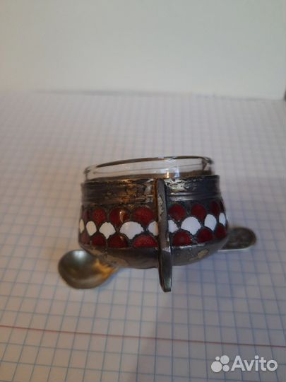 Солонка мнц эмаль СССР