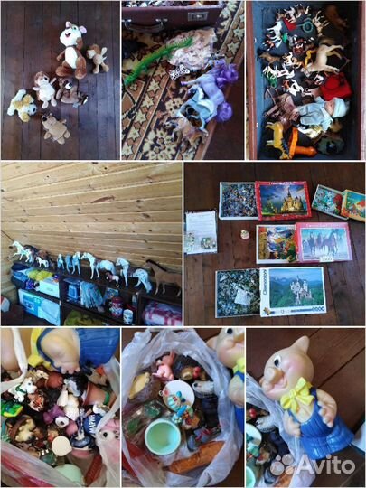 Игрушки и пазлы