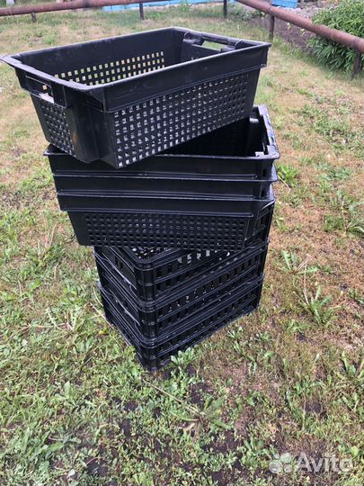 Овощные пластиковые ящики