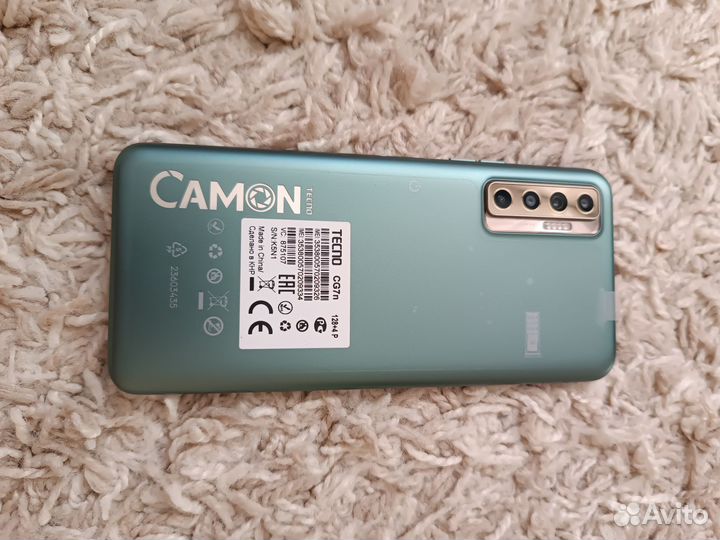 TECNO Camon 17P, 4/128 ГБ