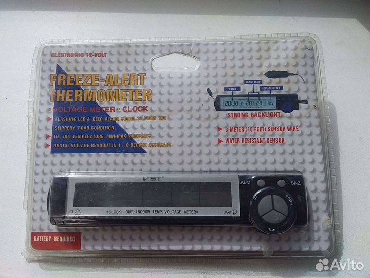 Термометр в автомобиль