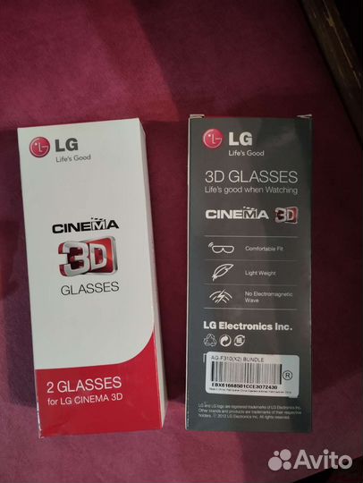 Очки для просмотра 3D LG