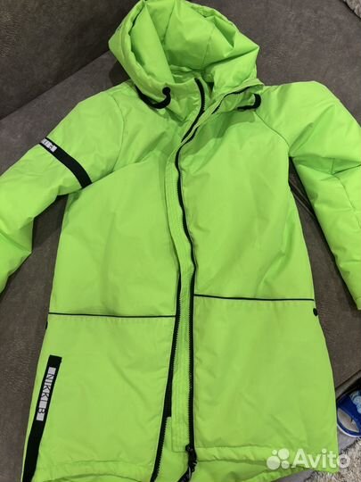 Курта осенняя на мальчика 146 см