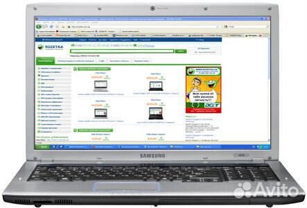 Ноутбук Samsung R728 (NP-R728-da01ua) Red