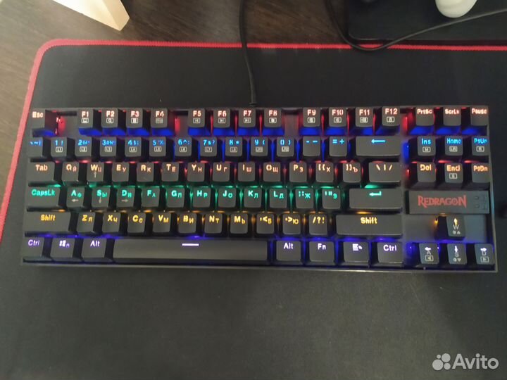 Игровая механическая клавиатура Red Dragon