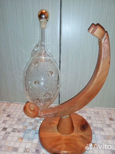 Подставка с бутылкой СССР