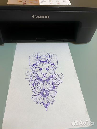 Трансферный тату принтер