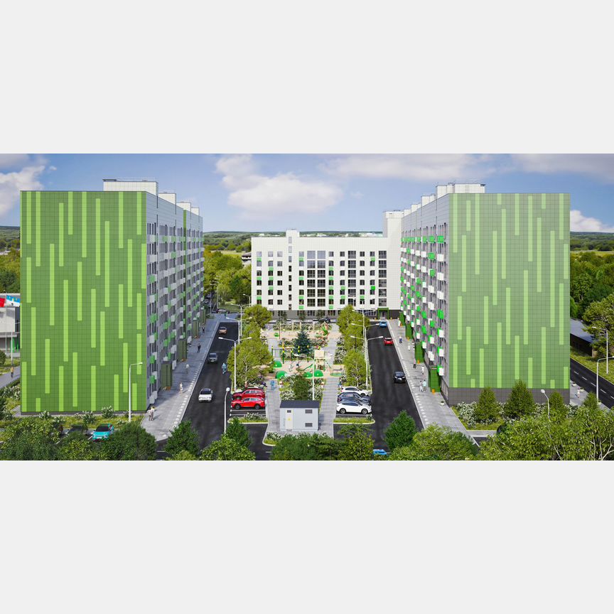 1-к. квартира, 42,7 м², 6/9 эт.