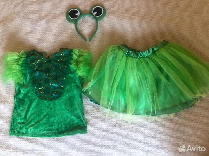 Костюм лягушки размер 32