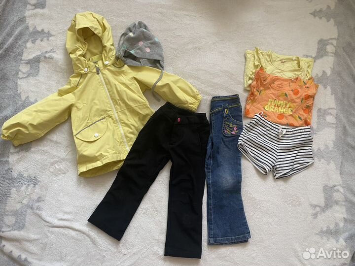 Пакет вещей для девочки 92