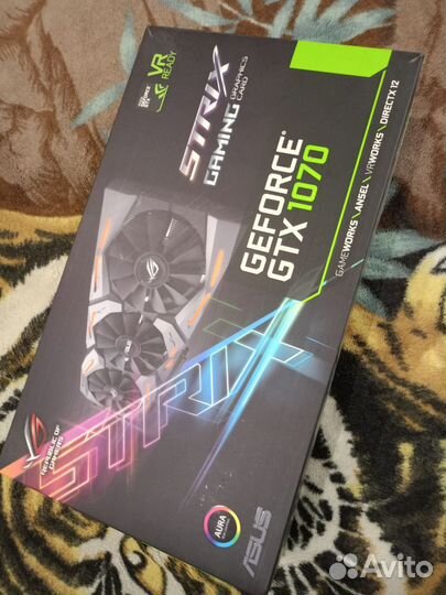 Видеокарта geforce gtx 1070, gaming 8gb