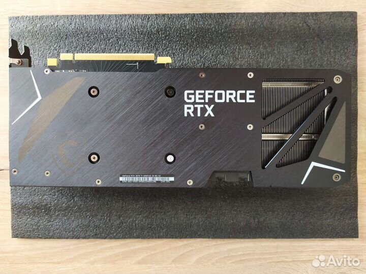 Видеокарта MSI RTX 3070 Ti Ventus 3X OC 8Gb