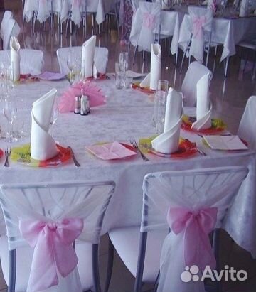 Банты на стулья