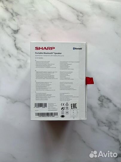 Портативная колонка Sharp GX-BT180 новая