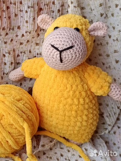 Игрушка зефирная овечка