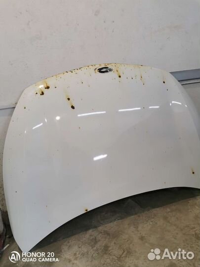 Капот на kia rio 4 год 2018