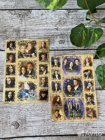 Сумерки наклейки стикеры