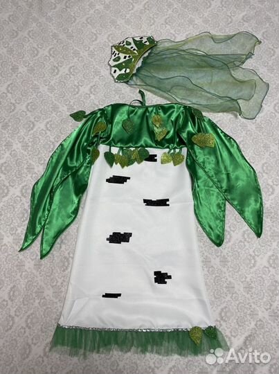 Карнавальный костюм Березка 4-6 л прокат