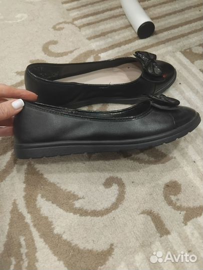 Туфли балетки 39