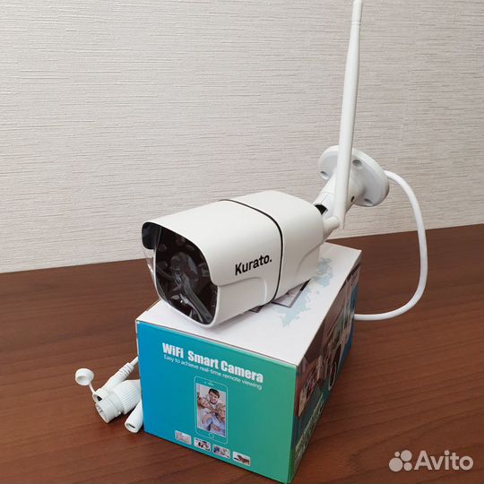 Wi-Fi камера всепогодная, 2 Мп, мет.корпус