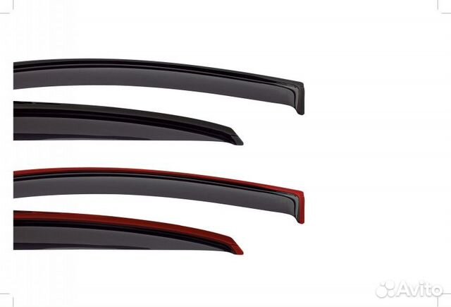 Дефлектор окон mazda cx5, 17, 4ч., темный