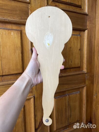 Настенный декор деревянный старик хоттабыч