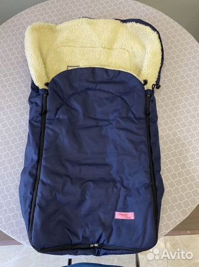 Зимний конверт в коляску