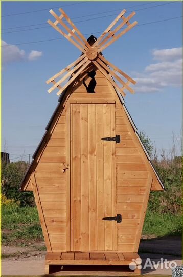 Дачный туалет с установкой SKU003