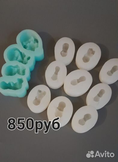 Молд силиконовый для шоколада, мыло, гипс