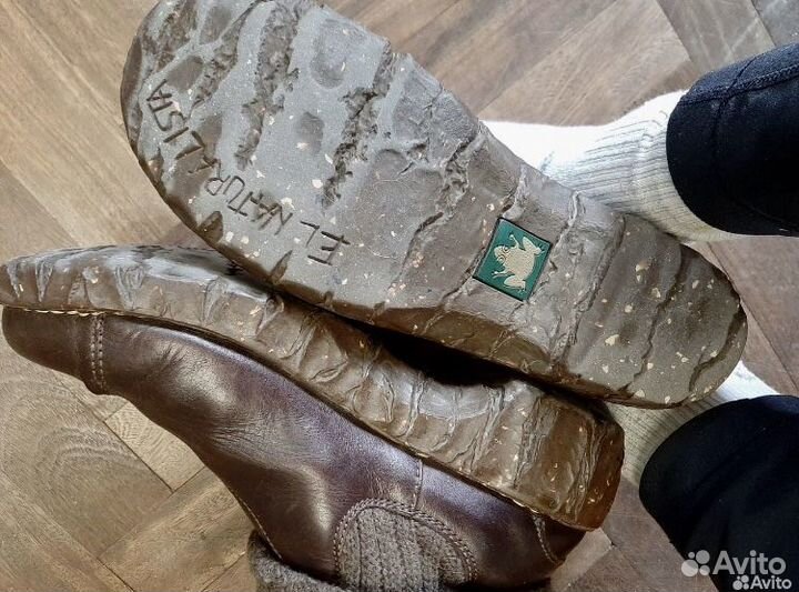 Босоногие ботинки El Naturalista натуральная кожа