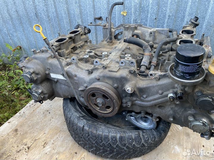 Двигатель subaru forester fb25