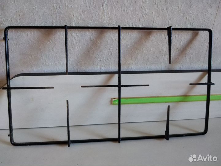 Решетка чугунная 620*300 мм, газовая плита gefest