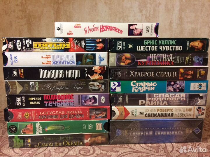 Видеокассеты VHS лицензионные