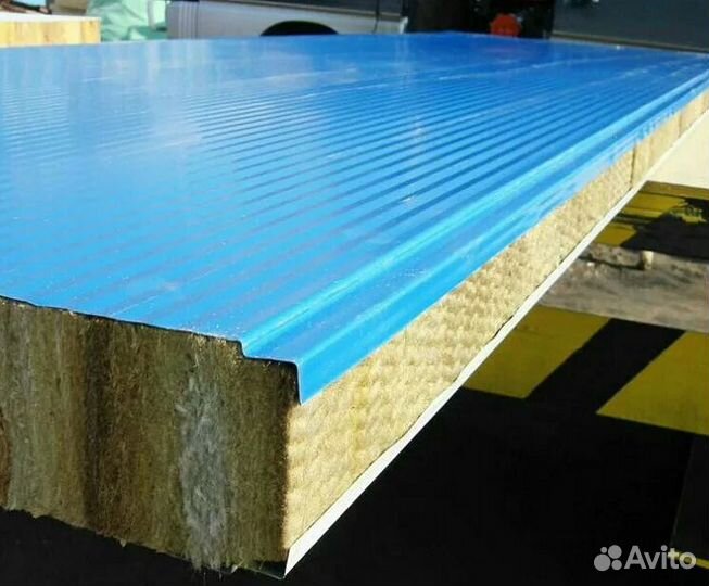 Сендвич панели кровельные стеновые