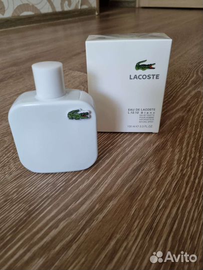 Парфюм Lacoste L.12.12 blanc 100ml новые