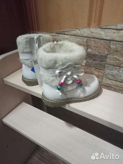 Сапожки зимние для девочки
