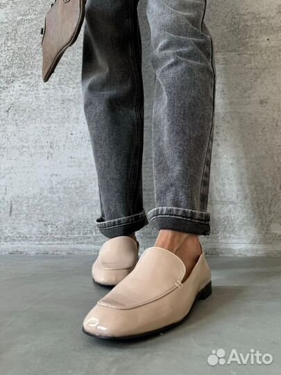 Лоферы женские экокожа