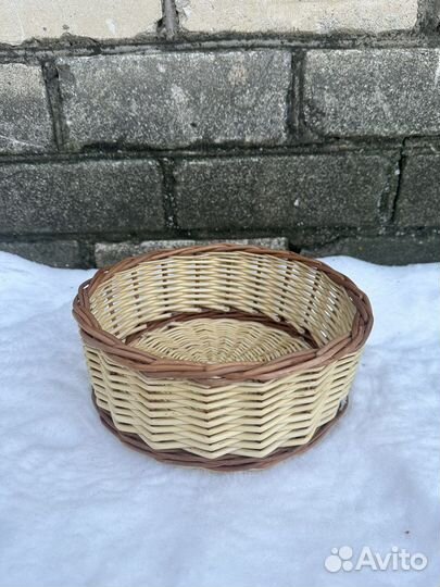 Фруктовница из ивы