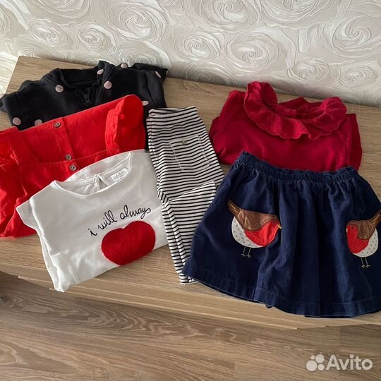 Пакет одежды на девочку 104