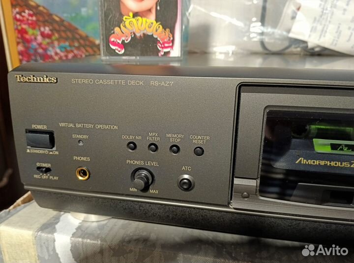 Technics RS-AZ7. Дека. Трёх головая