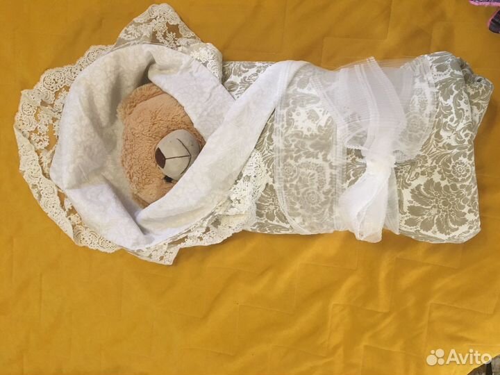 Одеялка конверт на выписку