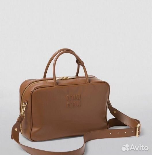 Сумка Miu Miu Duffel Camel