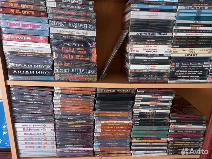Лицензионные dvd новые