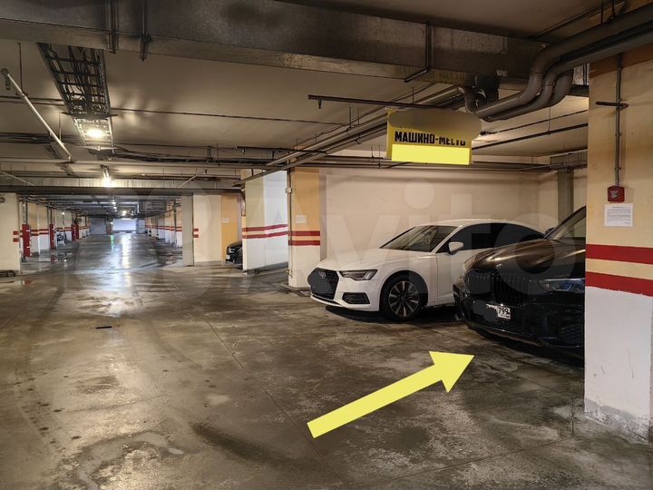 Машиноместо, 22 м²