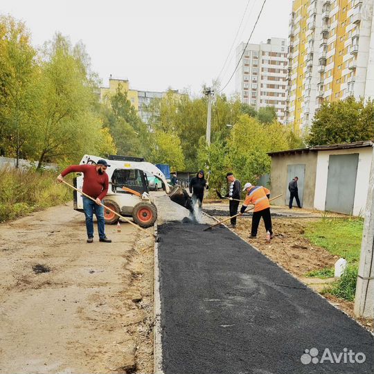 Асфальтирование и благоустройство