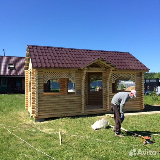 Беседки из дерева