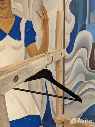 Вешалка для одежды напольная из дуба