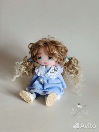 Текстильная интерьерная кукла