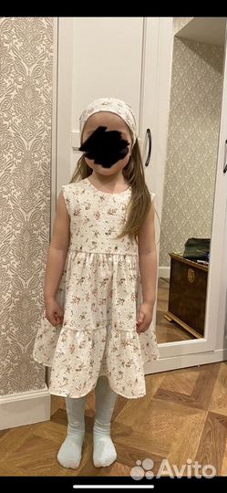 Платье с повязкой детское 92-100 р child love