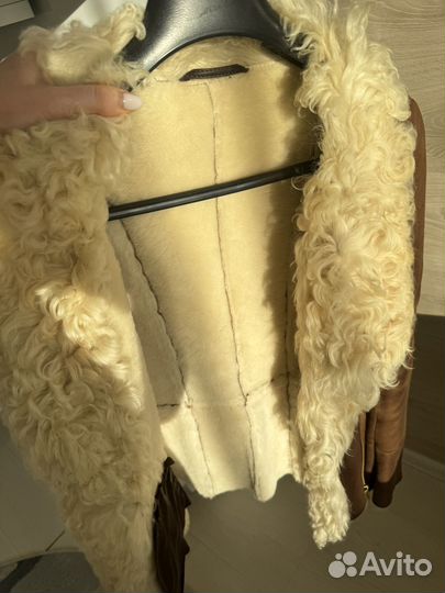 Дубленка натуральная женская короткая